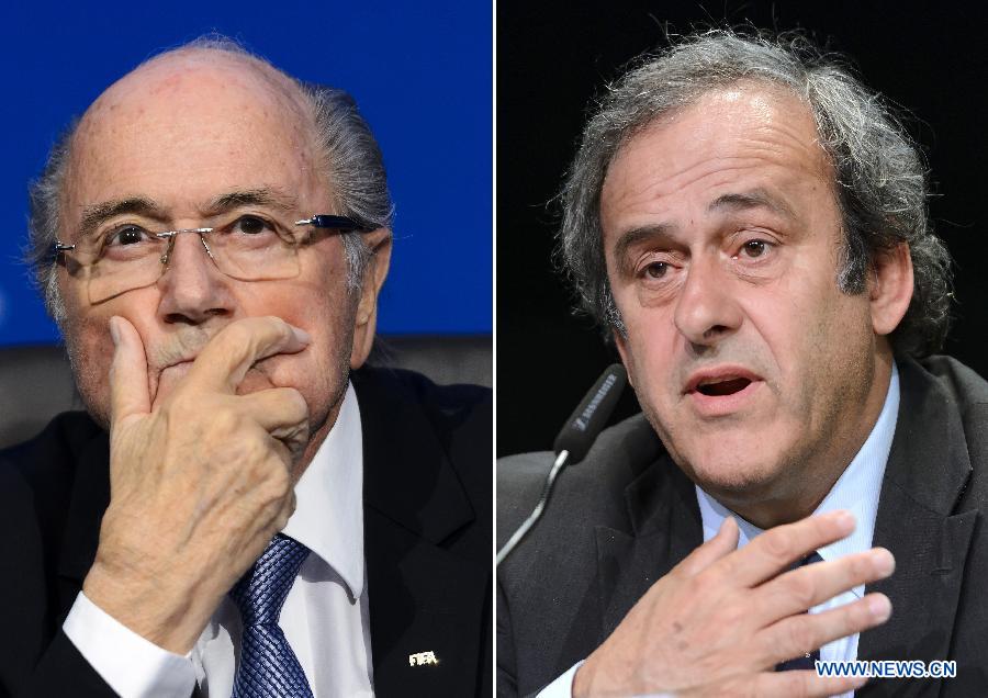 FIFA: Blatter et Platini suspendus 8 ans de toute activité liée au football
