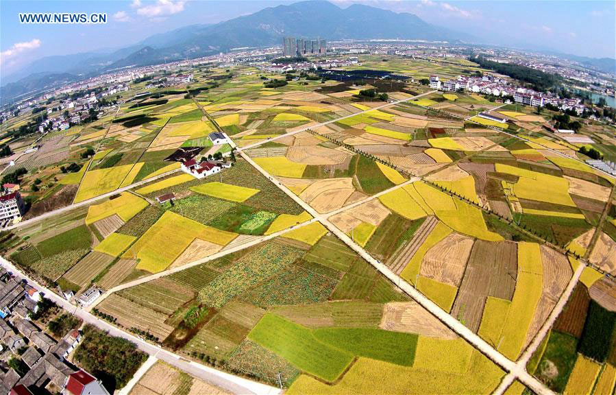 De magnifiques paysages de la Chine vue du ciel en 2015