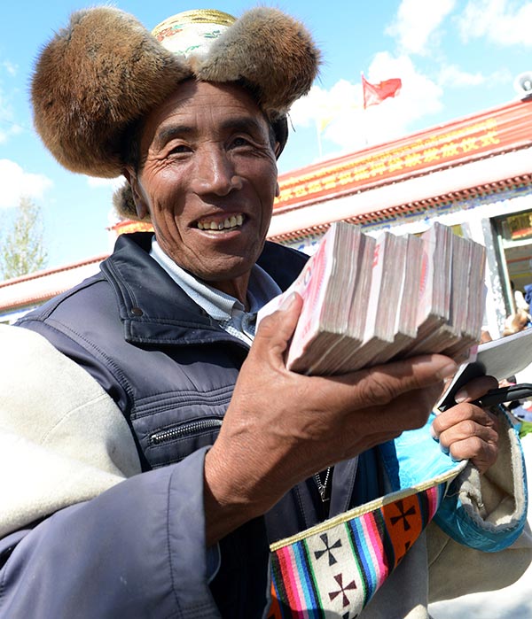 La banque centrale chinoise soutient l’économie du Tibet