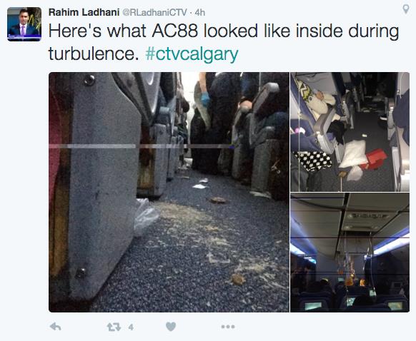 21 blessés sur un vol d'Air Canada reliant Shanghai à Toronto après de violentes turbulences