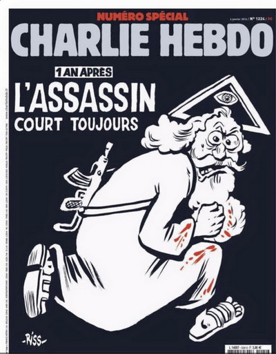 La une du numéro spécial « Un an après » de Charlie Hebdo dévoilée