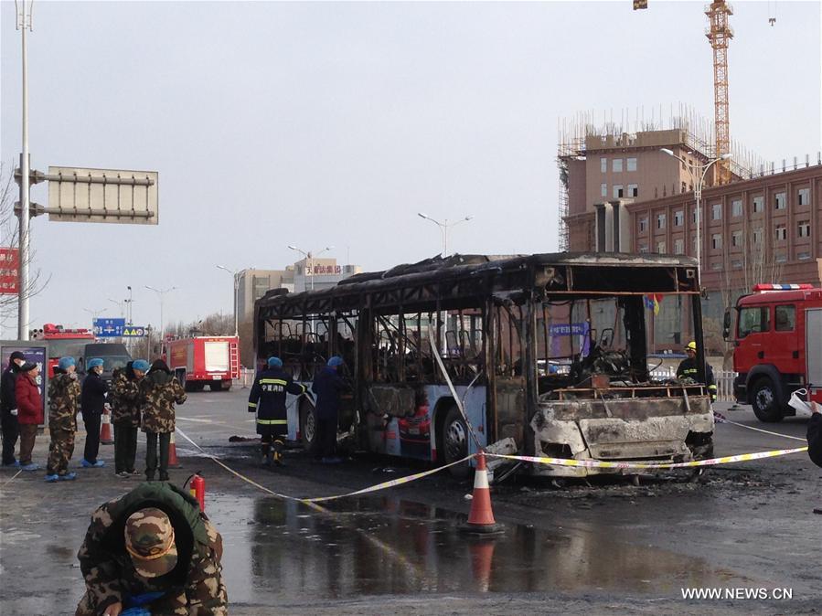 Chine : 14 morts et 32 blessés dans l'incendie d'un bus au Ningxia