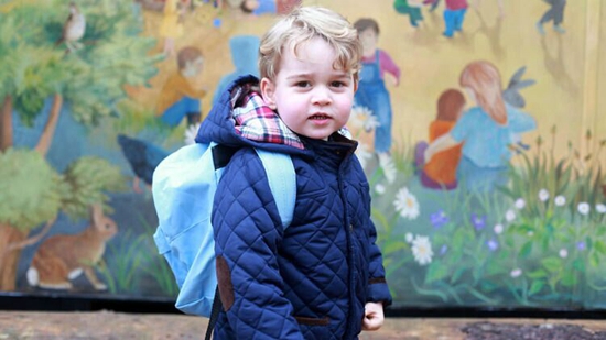 La Princesse Kate dévoile des photos de la première rentrée du Prince George