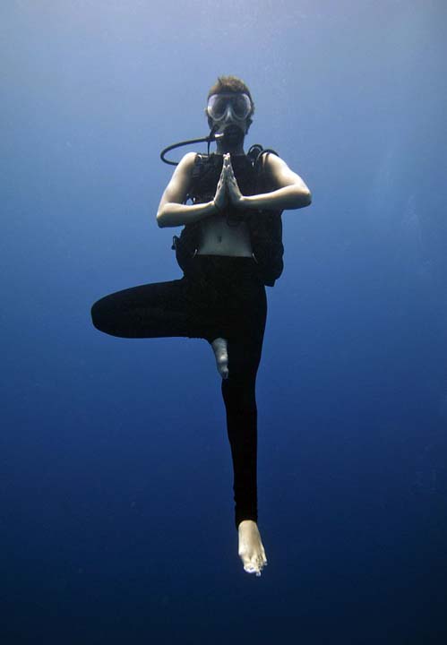 Plongée sous-marine: cours de yoga et de médiation à Bali