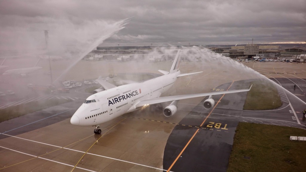 Air France dit adieu à ses derniers Boeing 747 après 45 ans de service