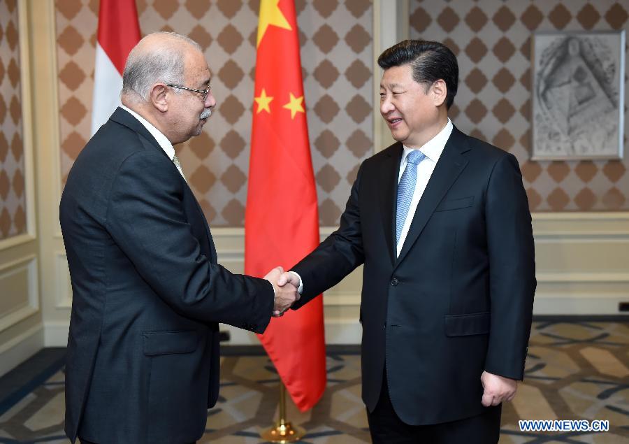 Début de la visite du président chinois en Egypte pour aligner les stratégies de développement 
