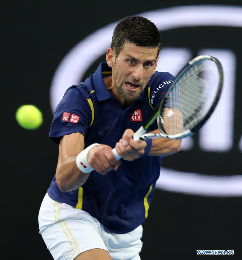 Tennis/Open d'Australie: Novak Djokovic qualifié pour les huitièmes de finale