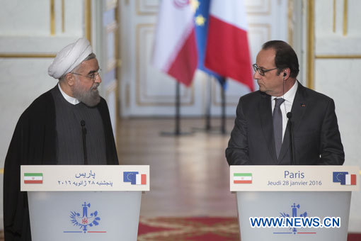 Hollande: un nouveau chapitre des relations France-Iran s'ouvre 
