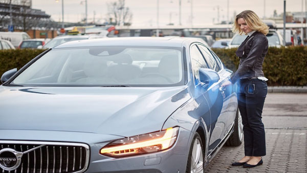 Volvo pourrait remplacer les clés de voiture par une application sur mobile