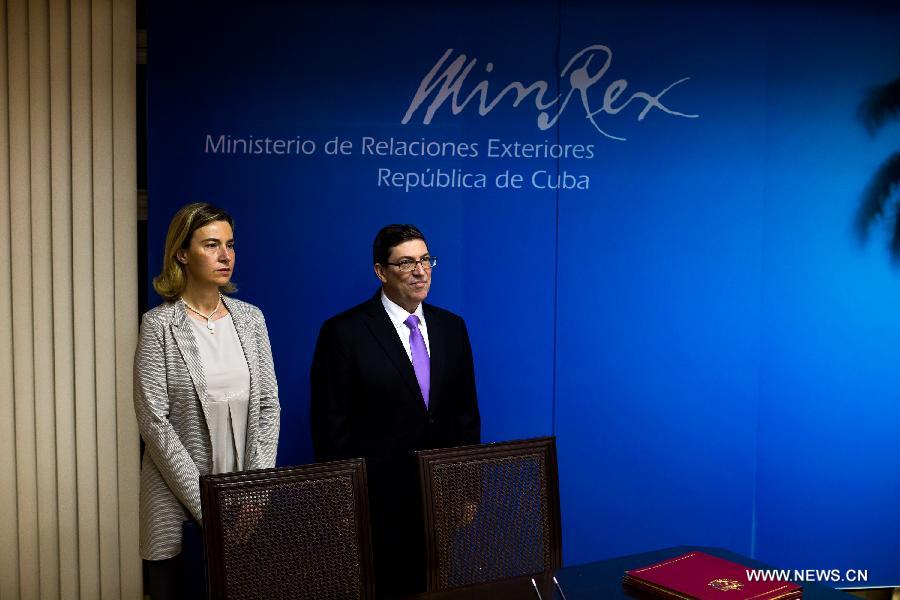 L'UE et Cuba signent un accord de normalisation de leurs relations