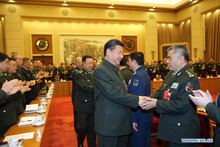 Le président chinois ordonne de faire des percées dans la théorie militaire