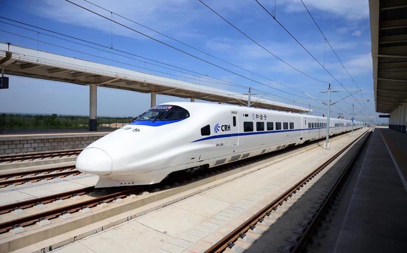 La longueur des voies ferrées à grande vitesse chinoises représente plus de 60% du total mondial