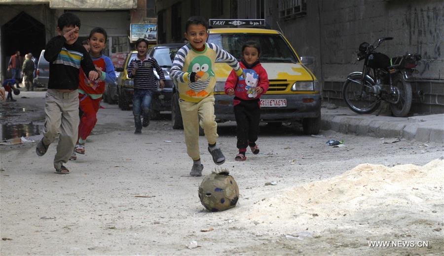Le quotidien des enfants en Syrie