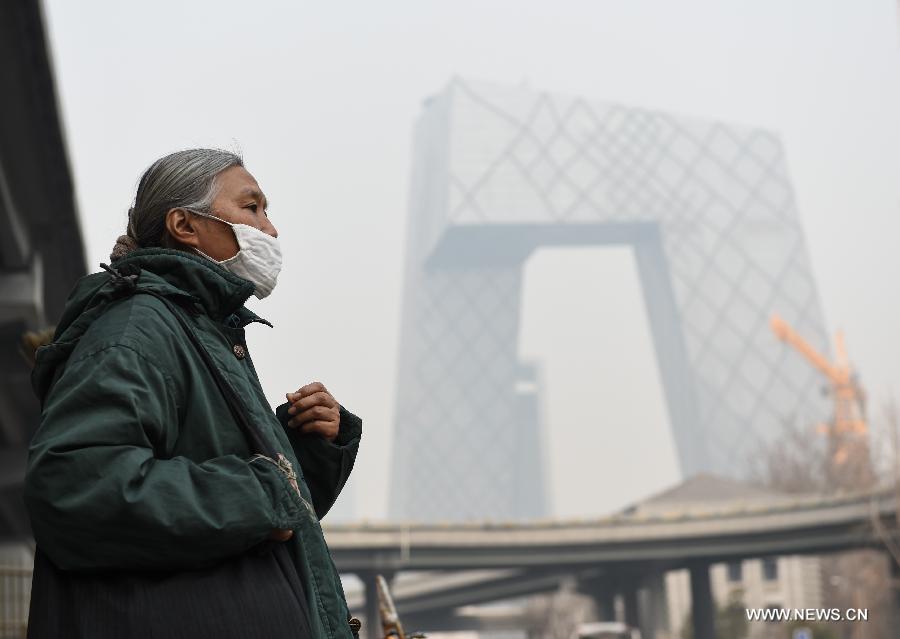 Forte pollution prévue à Beijing et dans ses régions voisines