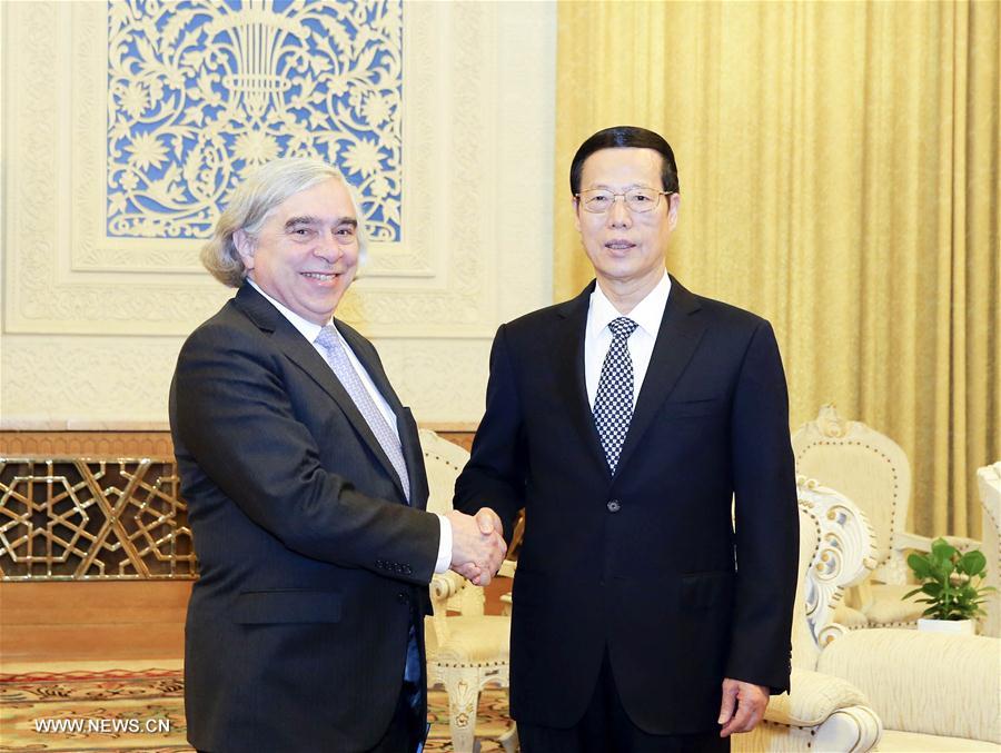 Le vice-PM chinois rencontre le secrétaire américain à l'Energie