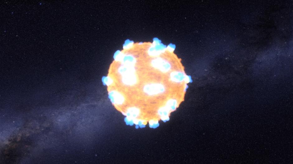 Des images inédites et spectaculaires d’une explosion stellaire 