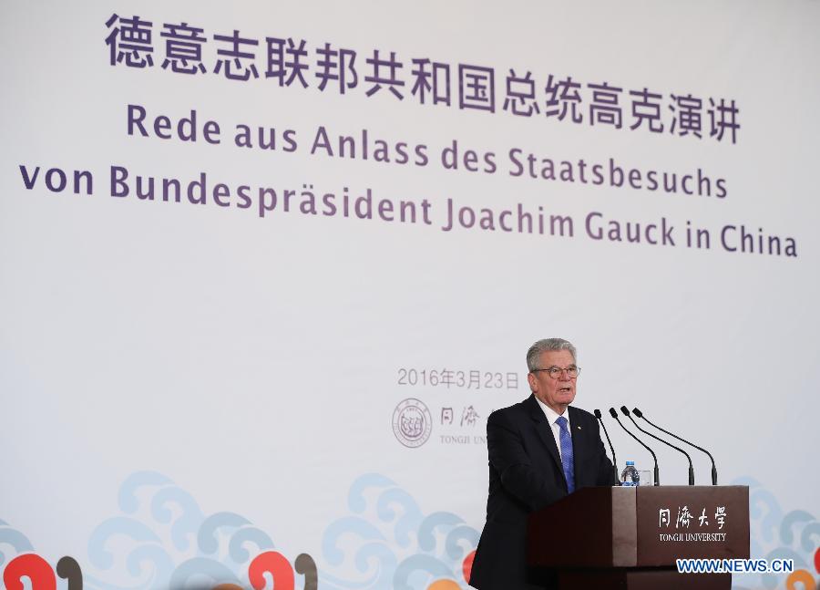 Le président allemand se dit optimiste quant à la coopération avec la Chine