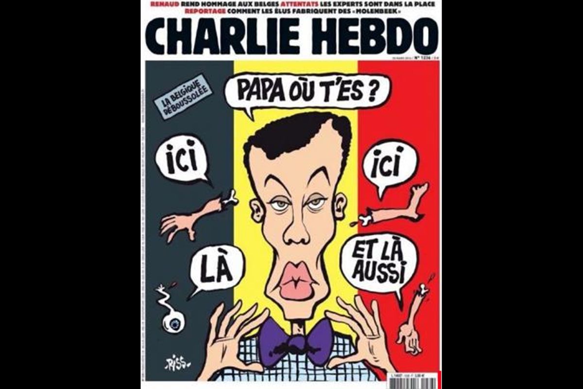 Attentats de Bruxelles : Charlie Hebdo crée encore la polémique avec sa couverture