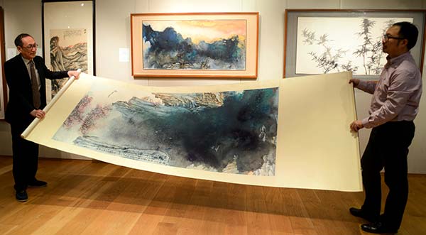 Art : vente record pour une peinture de Zhang Daqian 