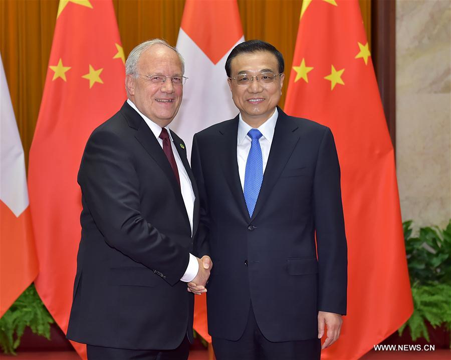 La Chine et la Suisse s'engagent à renforcer leur coopération
