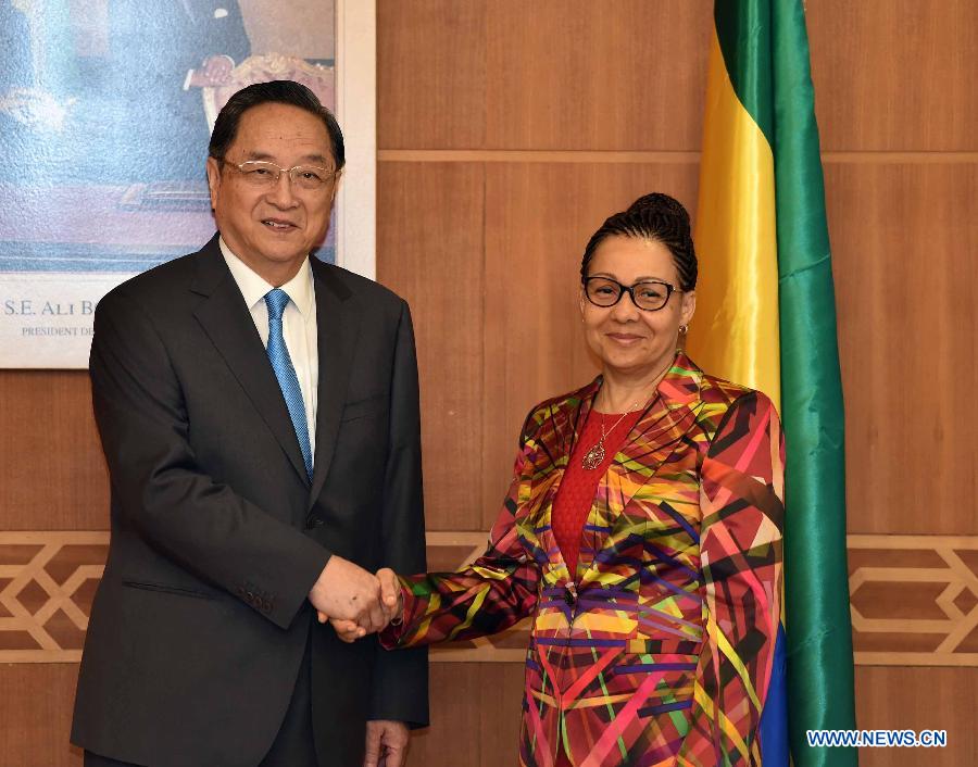 Un dirigeant chinois rencontre le président du Sénat gabonais