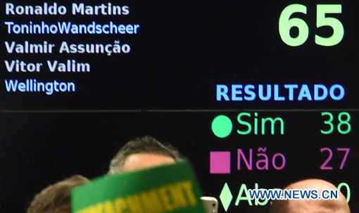 Brésil : une commission parlementaire recommande la destitution de la présidente Rousseff