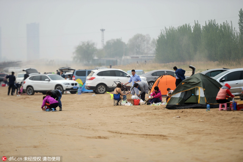 Barbecue et pollution de l'eau à Jinan 