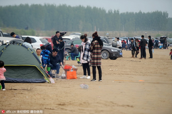 Barbecue et pollution de l'eau à Jinan 