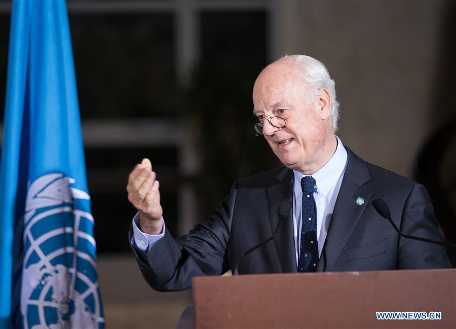 Pourparlers de paix sur la Syrie : l'envoyé de l'ONU rencontre une délégation de l'opposition à Genève