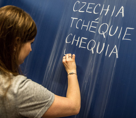 La République tchèque va demander à l'ONU d'être officiellement appelée « Tchéquie »
