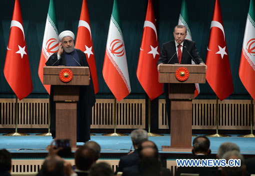 Les présidents iranien et turc promettent de renforcer les liens après la levée des sanctions sur Téhéran
