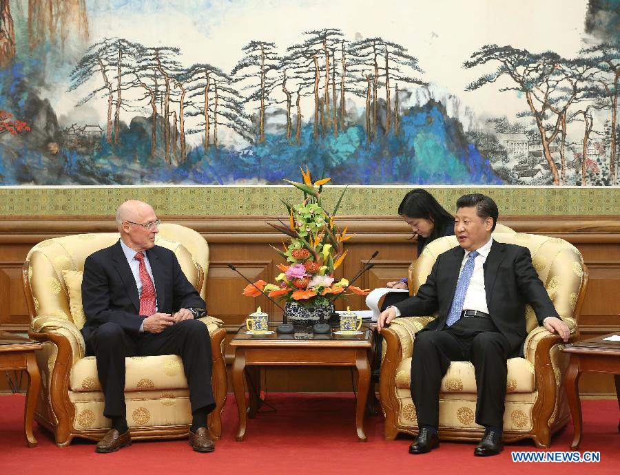 Le président chinois exhorte au développement durable, sain et stable des relations sino-américaines