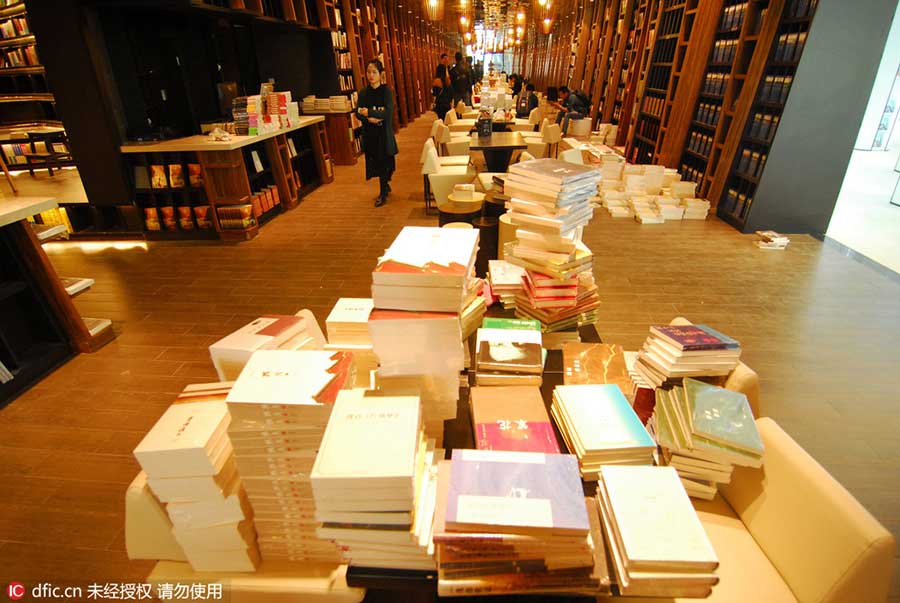 Une librairie hors norme à Hangzhou