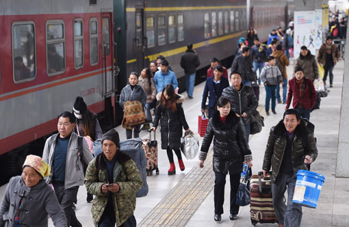 Hausse des voyageurs en train au premier trimestre