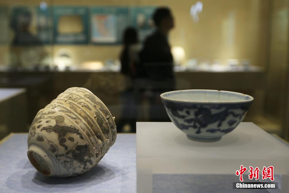 Des reliques du navire Discovery Reef I exposées à Nanjing