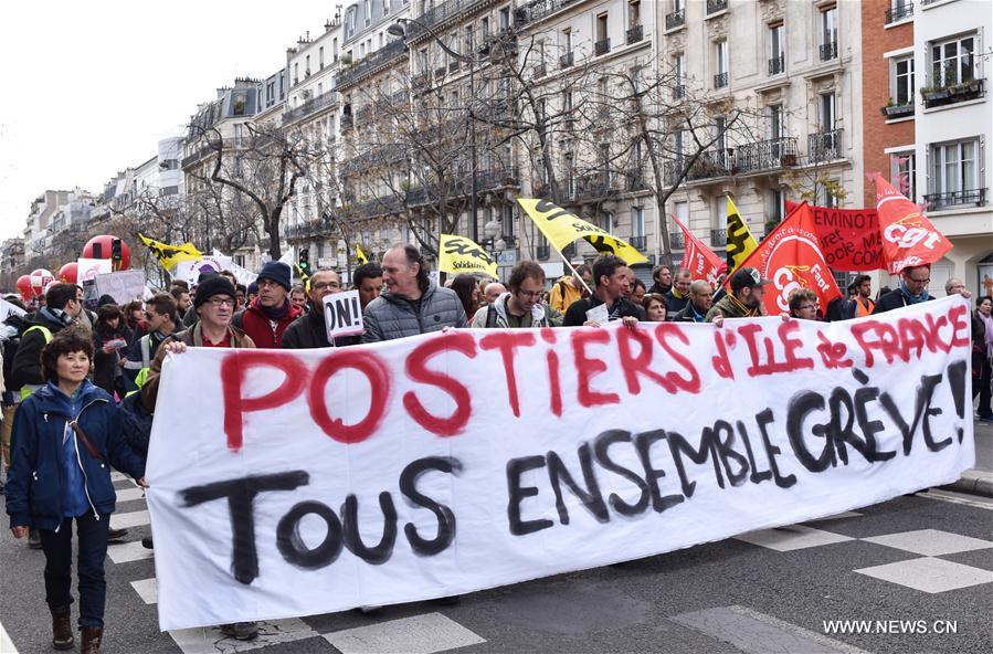 Projet de loi travail : entre 170 000 et 500 000 Français ont manifesté jeudi à la quatrième journée de mobilisation