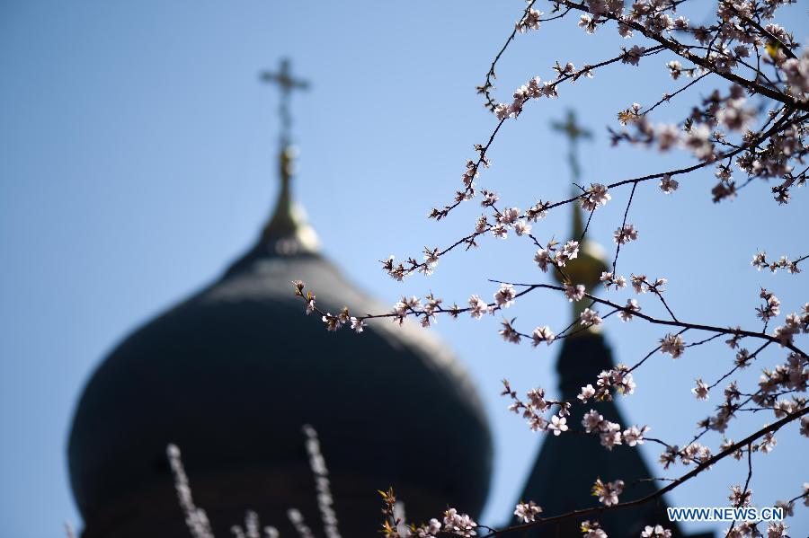 Chine : cathédrale Sainte-Sophie à Harbin