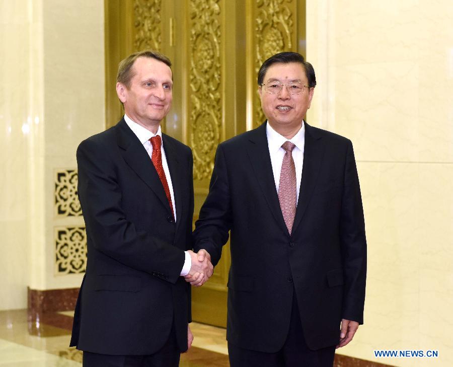 La Chine et la Russie s'engagent à davantage de coopération parlementaire