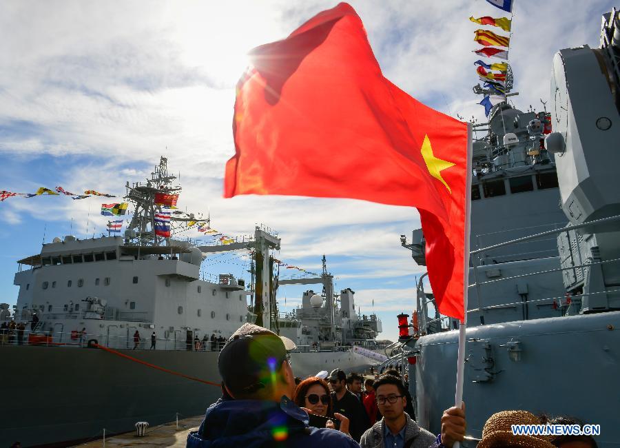 Une flotte de la marine chinoise en visite en Afrique du Sud