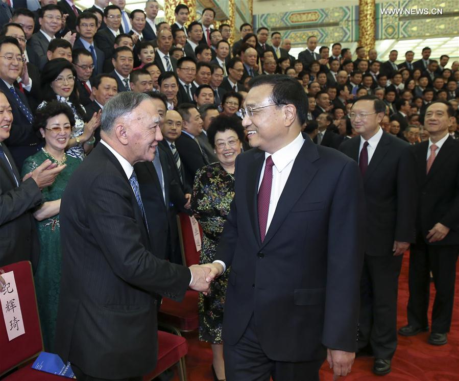 Li Keqiang appelle à la contribution des Chinois d'outre-mer