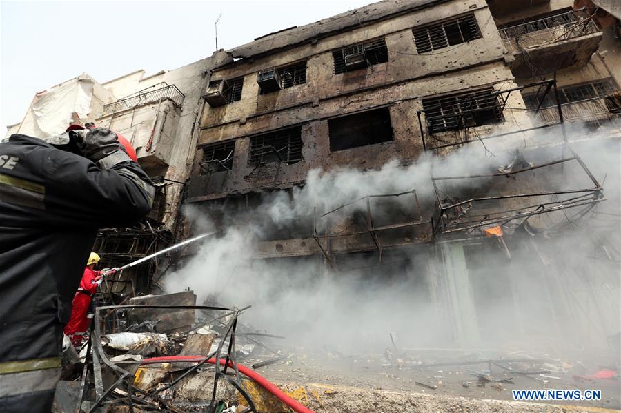 Irak : le bilan du double attentat à Bagdad s'élève 23 morts et 73 blessés