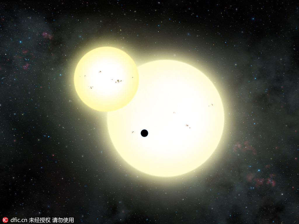 Découverte de la plus grosse exoplanète