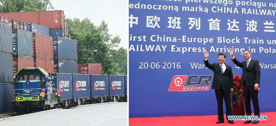 Les présidents chinois et polonais saluent l'amélioration des communications ferroviaires entre leurs deux pays