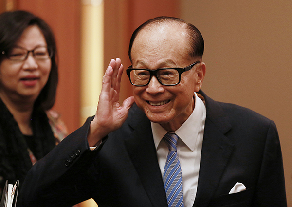 Li Ka-shing : «de bonnes perspectives économiques pour la Chine»