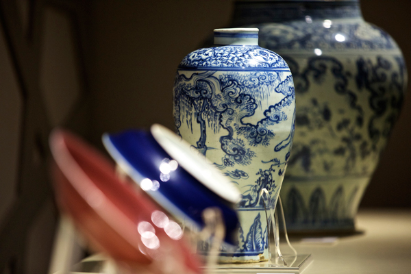 Des porcelaines chinoises antiques exposées à Rome