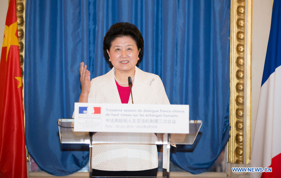Tenue à Paris de la 3ème session du Mécanisme sino-français de dialogue sur les échanges humains et culturels