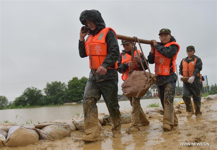 Les pluies continues affectent des millions de personnes à travers la Chine