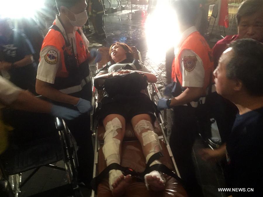 Une explosion dans un train fait 25 blessés à Taiwan, la piste terroriste est écartée