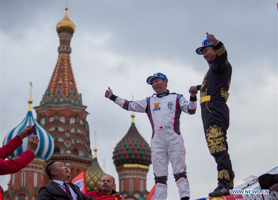 Coup d'envoi du rallye international de la Route de la soie en Russie