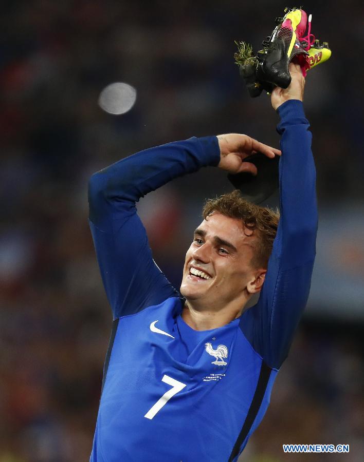 L'attaquant français Antoine Griezmann désigné Meilleur joueur de l'Euro 2016 par l'UEFA